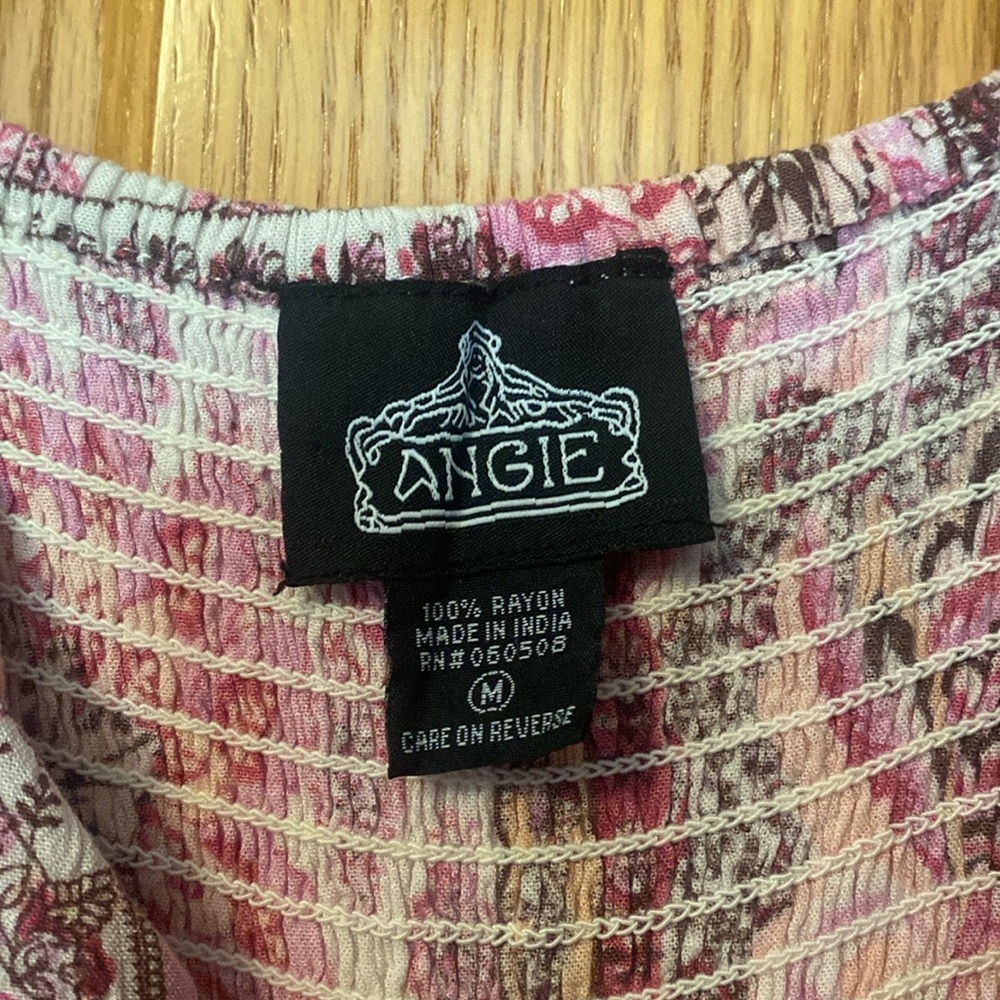 Pink Paisley Patterned Dress - Picture 5 of 5
